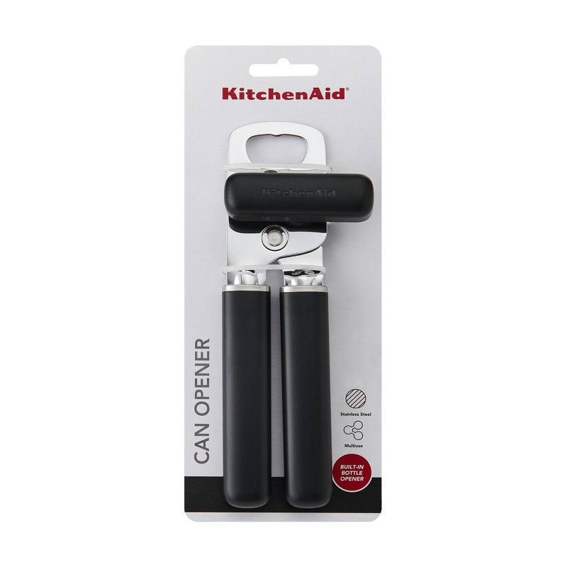 slide 7 of 7, KitchenAid Multi Function Can Opener Black, 1 ct