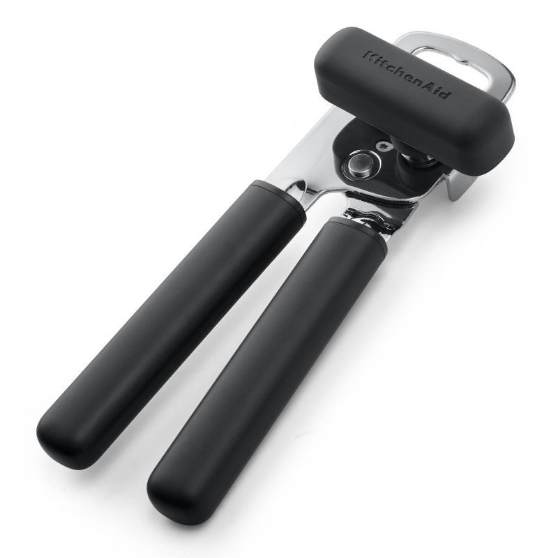 slide 1 of 7, KitchenAid Multi Function Can Opener Black, 1 ct