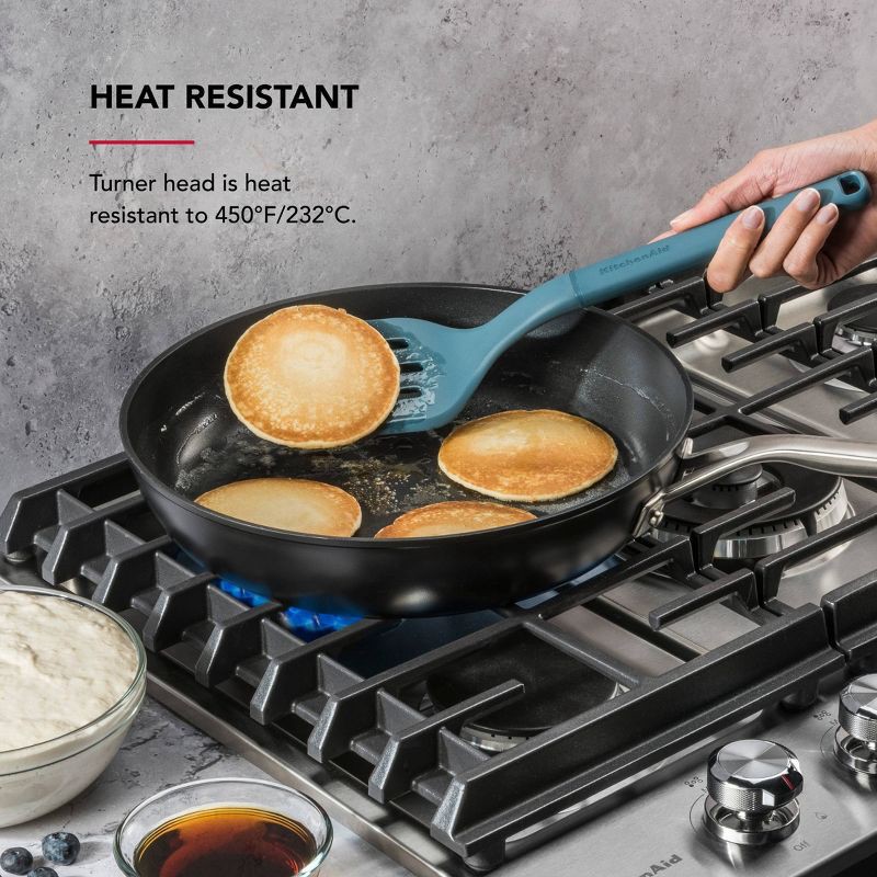 slide 8 of 11, KitchenAid 2pk Turner and Spoon Cooking Utensil Set Agave, 2 ct