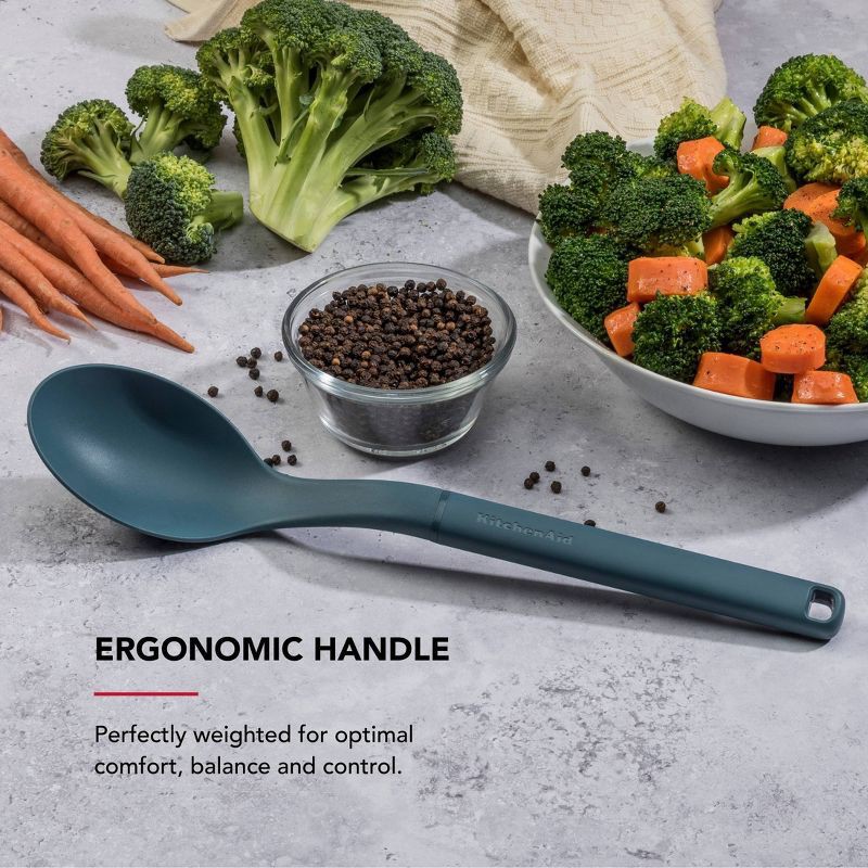 slide 11 of 11, KitchenAid 2pk Turner and Spoon Cooking Utensil Set Agave, 2 ct