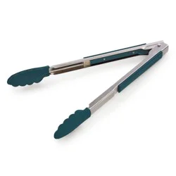 KitchenAid 12" Side Locking Tong with Silicone Tip Agave