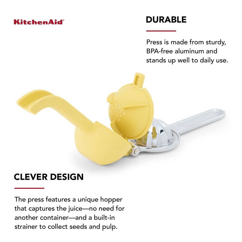 slide 4 of 6, KitchenAid No Mess Citrus Press, 1 ct