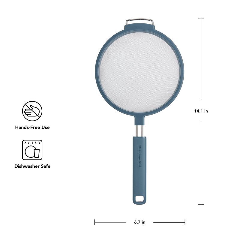 slide 2 of 6, KitchenAid 7" Strainer Agave, 1 ct