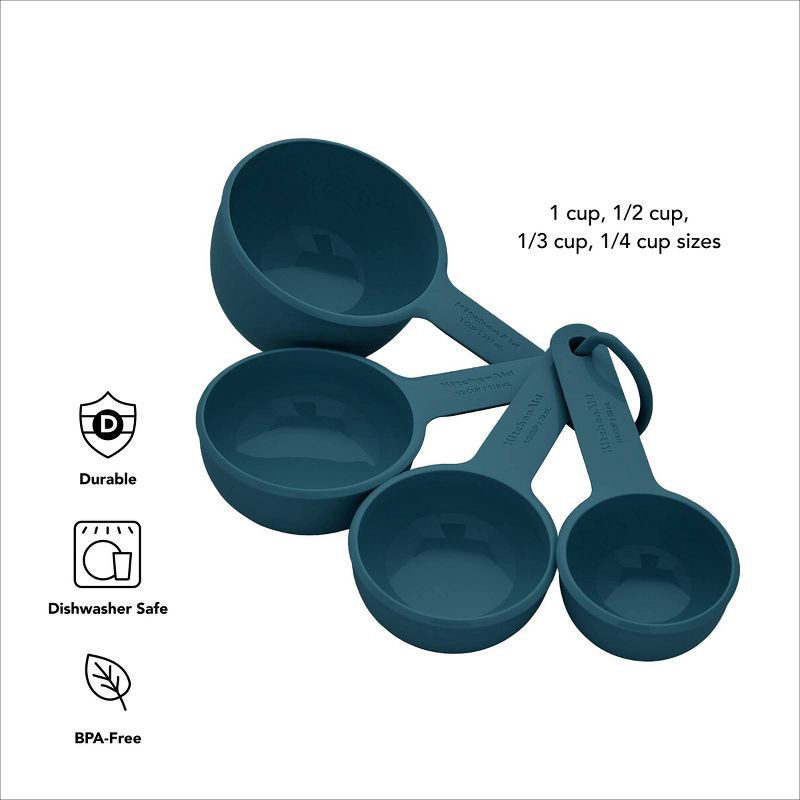 slide 3 of 6, KitchenAid Measuring Cups Agave, 1 ct