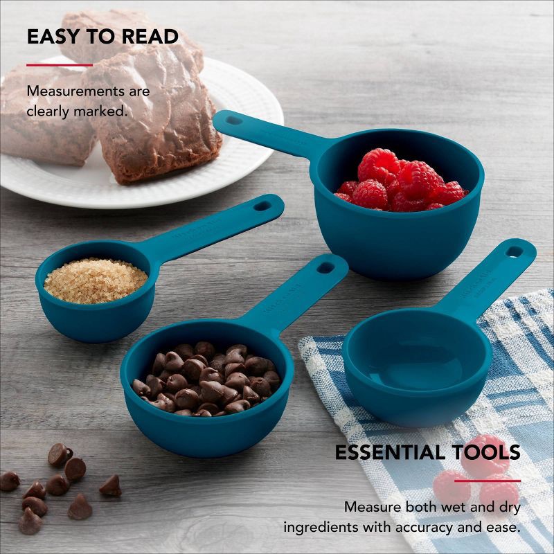slide 4 of 6, KitchenAid Measuring Cups Agave, 1 ct
