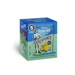 SuckerPunch Gourmet Kosher Dill Pickles - 17 fl oz/5ct