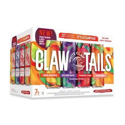 White Claw Hard Seltzer White Claw by Clawtails 7% ABV Variety - 12pk/12 fl oz Cans