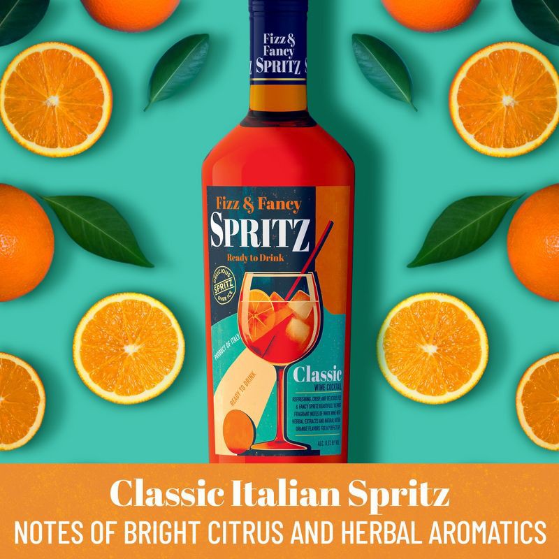 slide 3 of 9, Fizz & Fancy Spritz Classico Ready To Serve Cocktail - 750ml Bottle, 750 ml