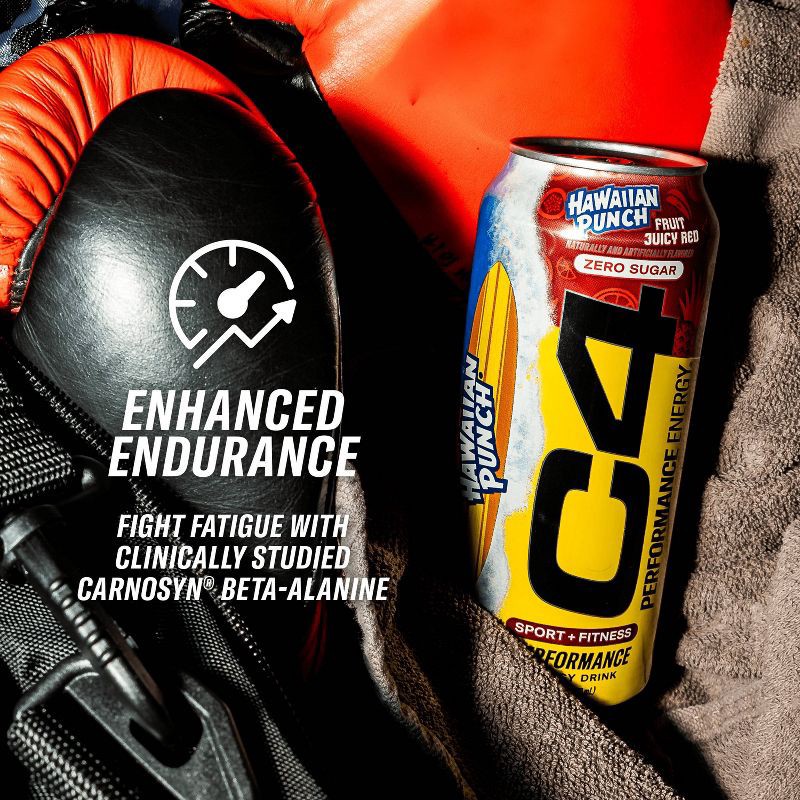slide 3 of 9, C4 Smart Energy Hawaiian Punch Performance Energy Drink - 16oz, 16 oz