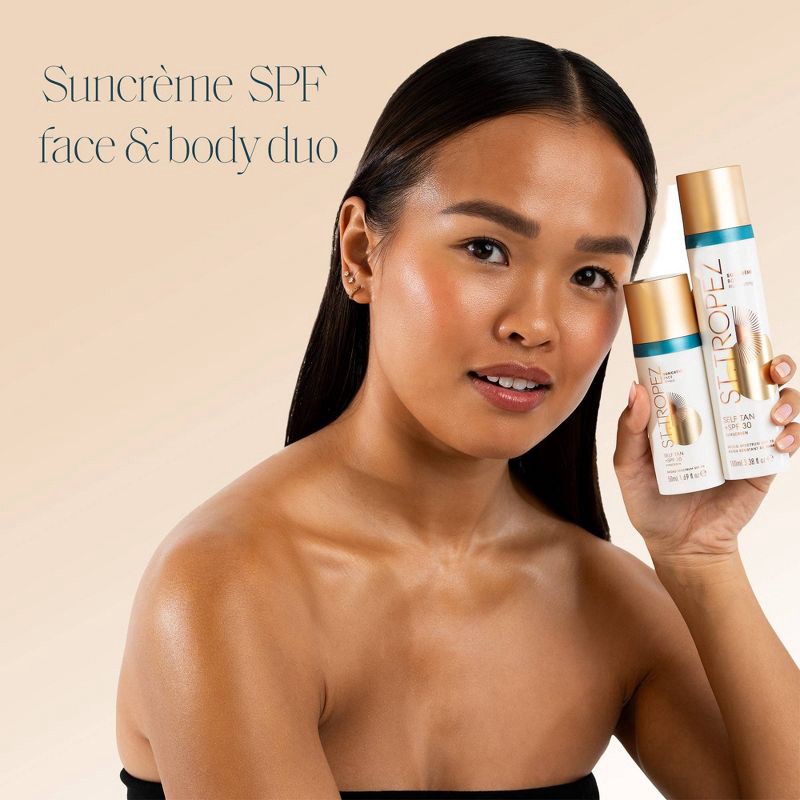 slide 7 of 9, St. Tropez Suncreme Face Bronzing - SPF30 - 1.69floz - Ulta Beauty, 30 ct; 1.69 oz