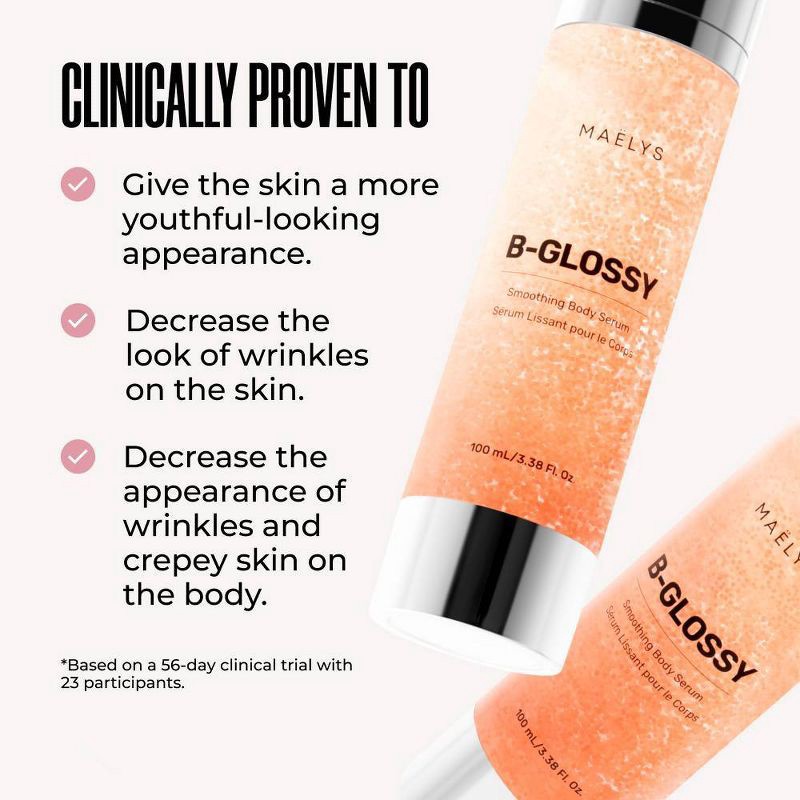 slide 6 of 8, MAELYS B-Glossy Smoothing Body Serum Travel Size - Ulta Beauty, 1 ct