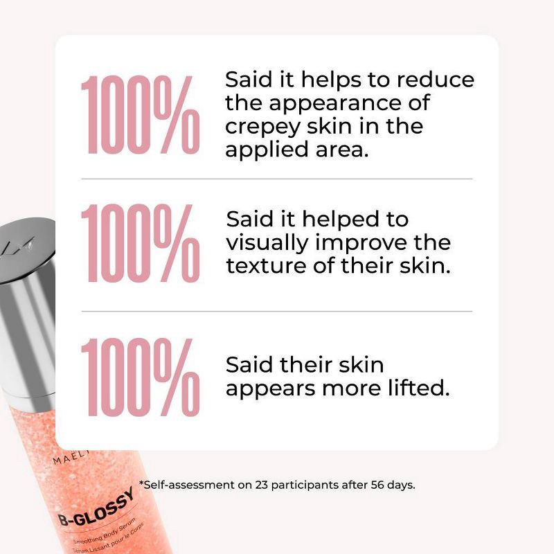 slide 7 of 8, MAELYS B-Glossy Smoothing Body Serum Travel Size - Ulta Beauty, 1 ct