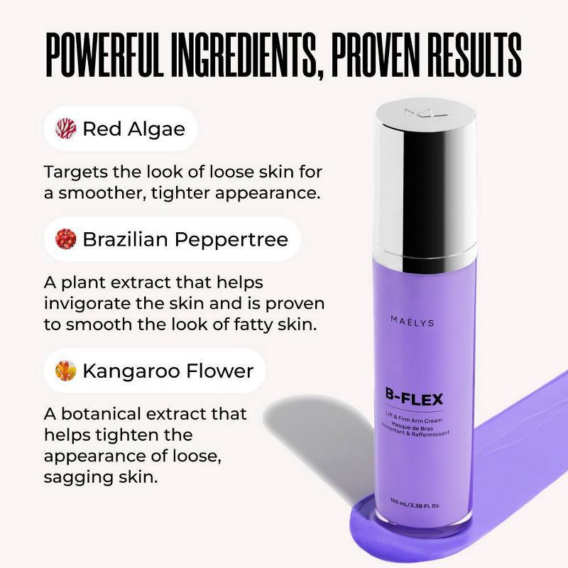 slide 5 of 8, MAELYS B-Flex Lift and Firm Arm Cream - 3.38 fl oz - Ulta Beauty, 3.38 fl oz