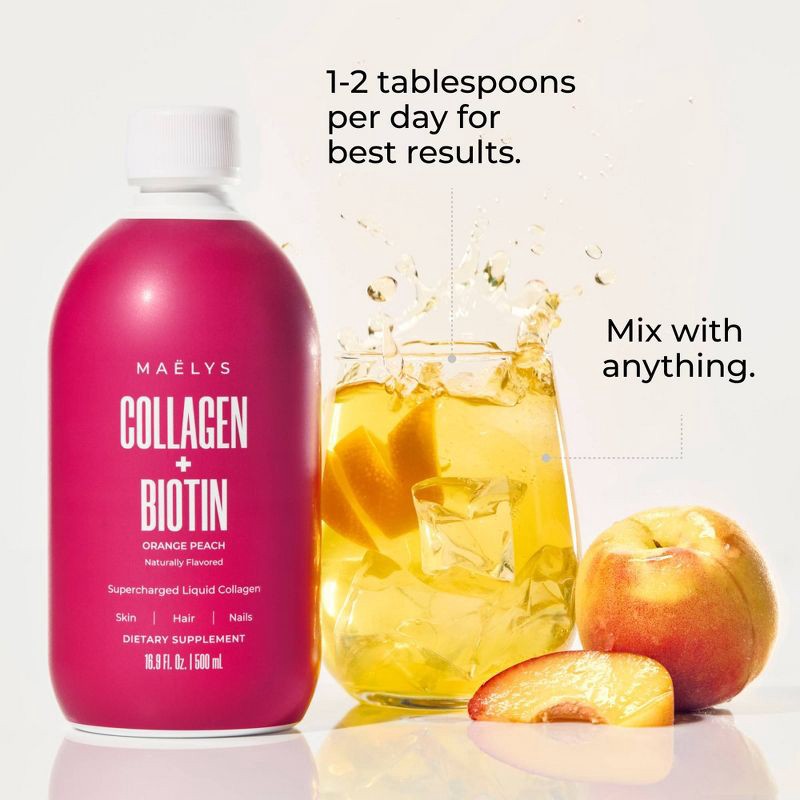 slide 3 of 6, MAELYS Super Charged Liquid Collagen and Biotin - Ulta Beauty, 1 ct