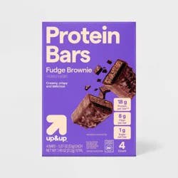 Protein Bars - Fudge Brownie Milk Chocolate - 4ct - up&up™