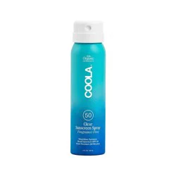 Coola Clear Sunscreen Mist - Fragrance Free - 2 fl oz - Ulta Beauty