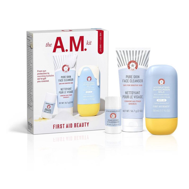 slide 1 of 8, FIRST AID BEAUTY Suncare Kit - 3ct - Ulta Beauty, 3 ct