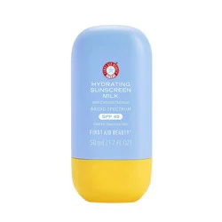 FIRST AID BEAUTY Hydrating Sunscreen Milk - SPF 45 - 1.7oz - Ulta Beauty: Face Application, Unscented, Lotion, Octocrylene