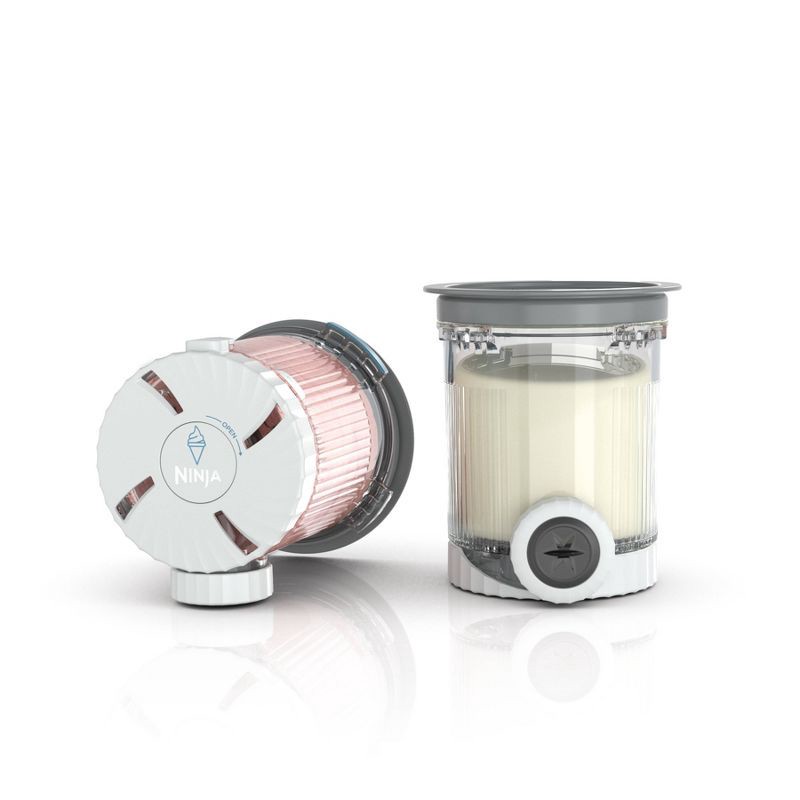 slide 1 of 5, Ninja 2pk CREAMi Scoop & Swirl Pints and Lids Compatible with NC700 Series, 2 ct