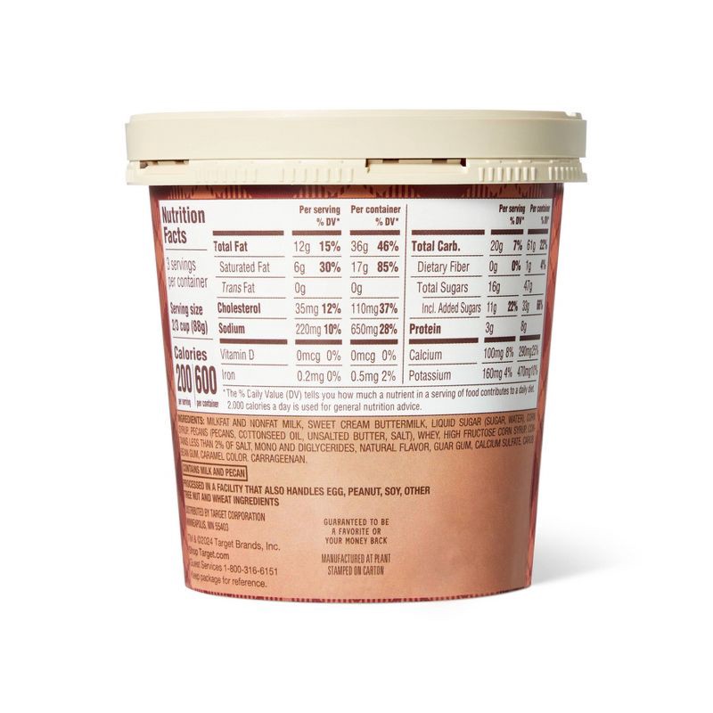 slide 2 of 3, Favorite Day Salted Maple Pecan Ice Cream - 16oz - Favourite Day™, 16 oz