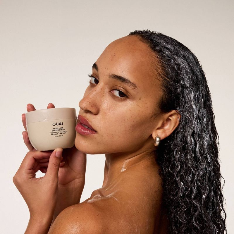 slide 5 of 8, OUAI Thick Hair Treatment Masque - Travel Size - 3.4 fl oz - Ulta Beauty, 3.4 fl oz