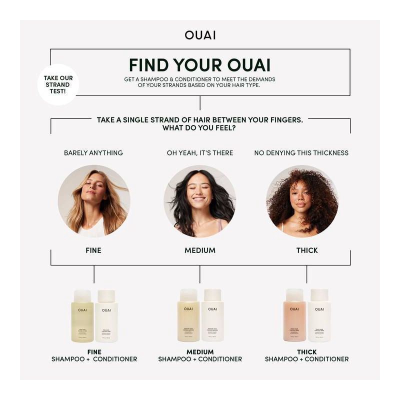 slide 5 of 5, OUAI Thick Hair Treatment Masque - Travel Size - 3.4oz - Ulta Beauty, 3.4 oz