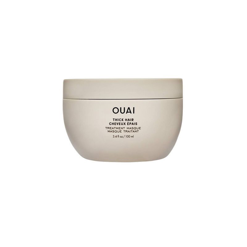 slide 1 of 5, OUAI Thick Hair Treatment Masque - Travel Size - 3.4oz - Ulta Beauty, 3.4 oz
