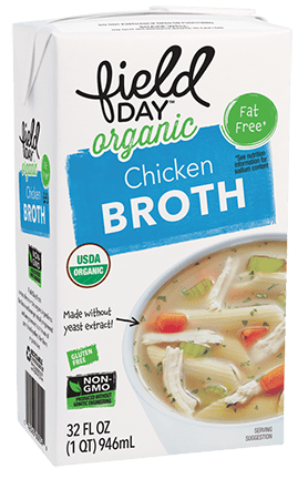 slide 1 of 1, Field Day Chicken Bone Broth, 32 oz