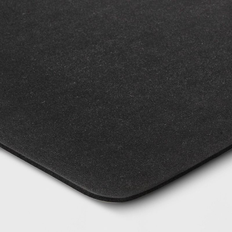 slide 4 of 4, 1'8"x2'6" Low Profile Kitchen Mat Gray - Room Essentials™, 1 ct