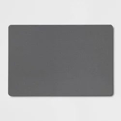 1'8"x2'6" Low Profile Kitchen Mat Gray - Room Essentials™