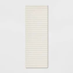 1'8"x5" Low Profile Kitchen Runner Oatmeal Striped - Room Essentials™