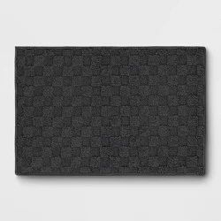 1'8"x2'6" Tufted Rug Gray - Room Essentials™