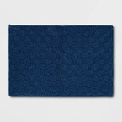 1'8"x2'6" Tufted Rug Navy - Room Essentials™