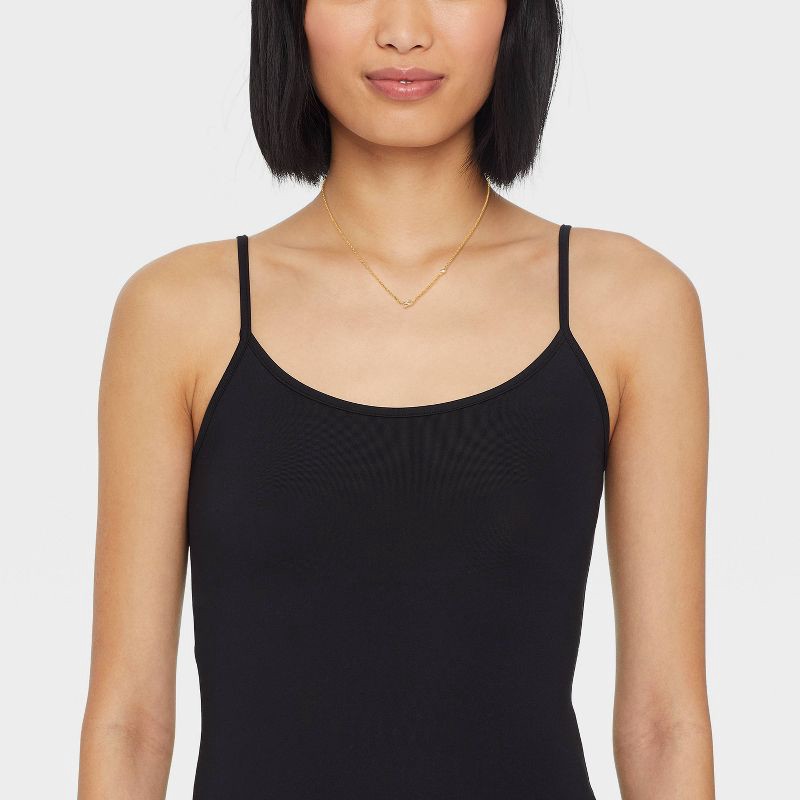 slide 2 of 4, 14K Gold Dipped Cubic Zirconia M Initial Necklace - A New Day™ Gold, 1 ct