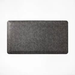 Faux Leather Comfort Mat Charcoal - Figmint™