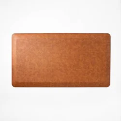 Faux Leather Comfort Mat Brown - Figmint™