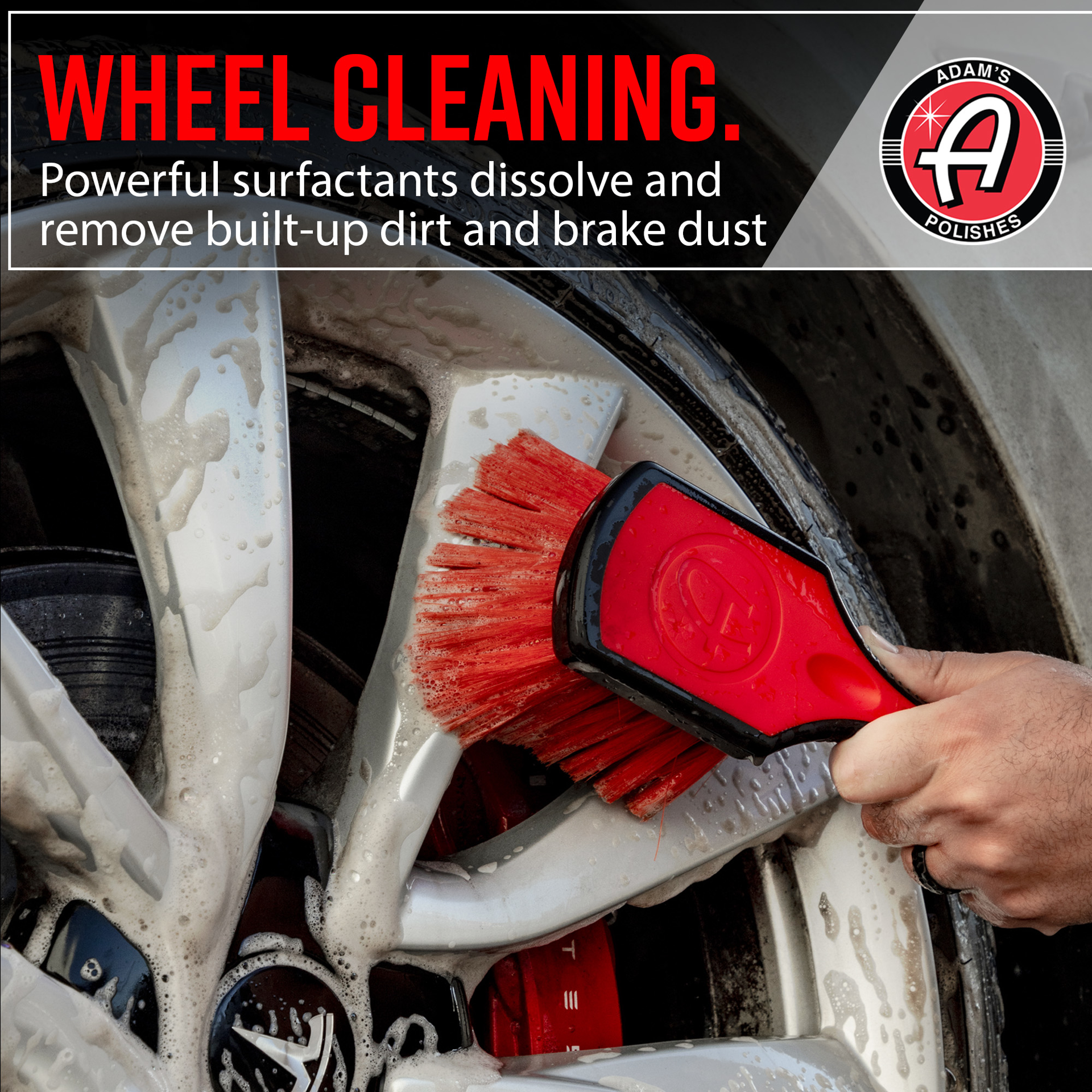 slide 3 of 6, Adam's Polishes Wheel and Tire Cleaner, 16oz, 16 fl oz