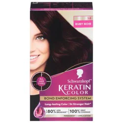 Schwarzkopf Permanent Hair Color Cream - 1.8 Ruby Noir