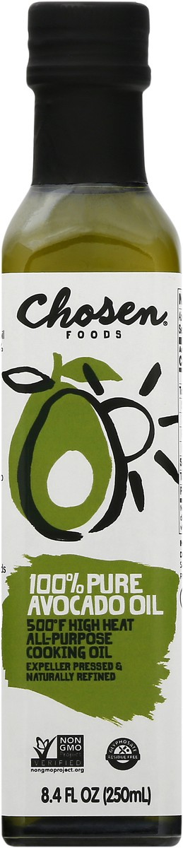 slide 7 of 13, Chosen Foods 100% Avocado Oil, 8.44 fl oz