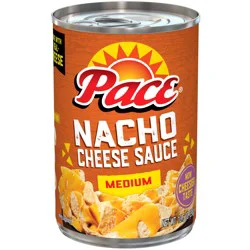 Pace Nacho Cheese Sauce, Medium, 10.5 oz Can