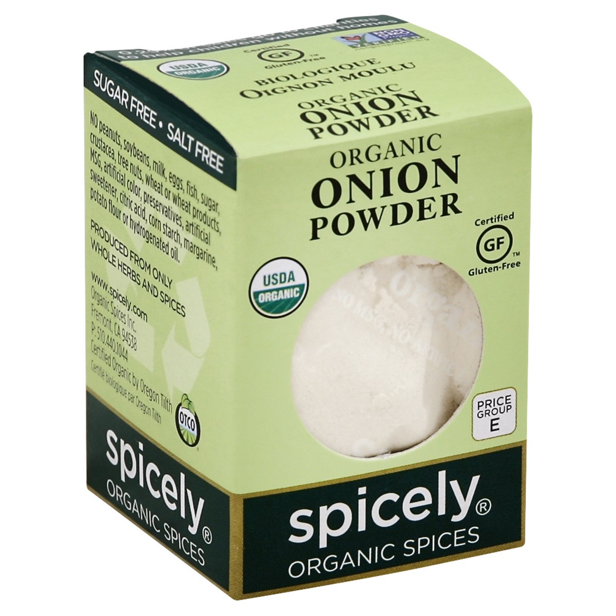 slide 3 of 4, Spicely Organic Spices Onion Powder 0.4 oz, 0.4 oz