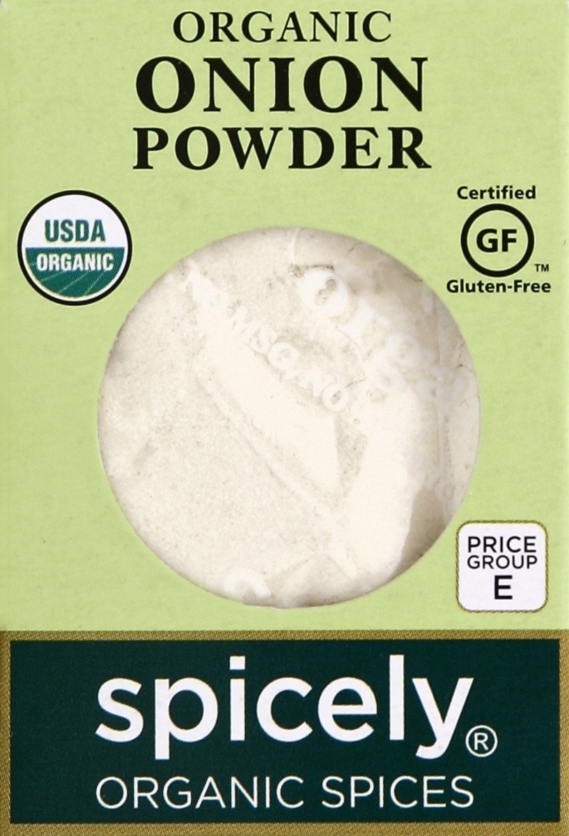 slide 1 of 4, Spicely Organic Spices Onion Powder 0.4 oz, 0.4 oz