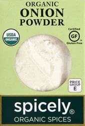 Spicely Organic Spices Organic Spices Onion Powder - 0.4 oz