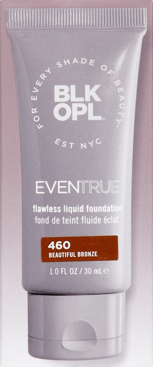 slide 9 of 9, BLK/OPL EvenTrue Beautiful Bronze 460 Flawless Liquid Foundation 1 oz, 1 oz