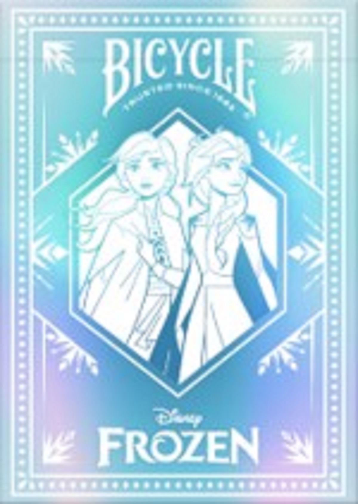 slide 1 of 1, Bicycle Disney Frozen Playing Cards, 1 ct