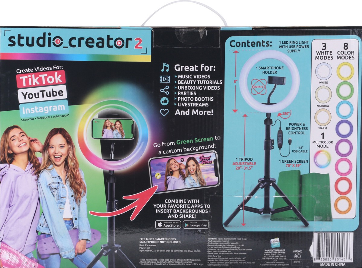 slide 7 of 9, Canal Toys Studio Creator Video Maker Kit, 1 ct