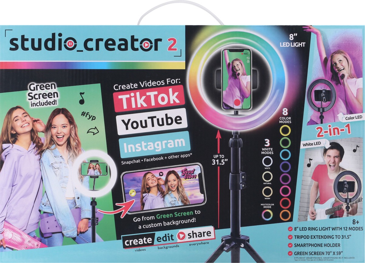 slide 3 of 9, Canal Toys Studio Creator Video Maker Kit, 1 ct
