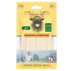 Yellow Yak Yogurt Sticks with Peanut Butter Treat for Dogs - 1 Pack