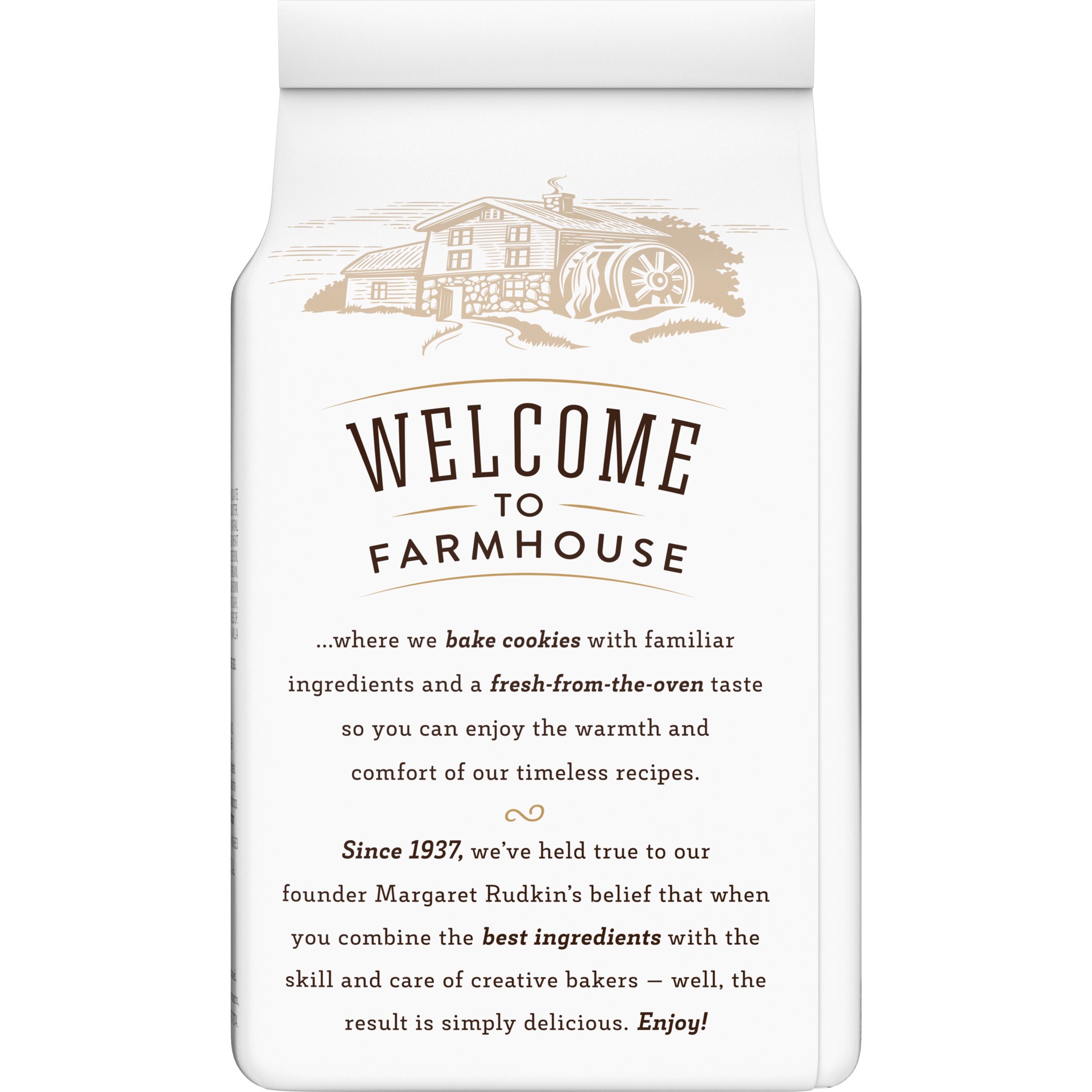 slide 2 of 9, Pepperidge Farm Farmhouse Thin and Crispy Milk Chocolate Chip Cookies, 6.9 OZ Bag (14 Cookies), 6.9 oz