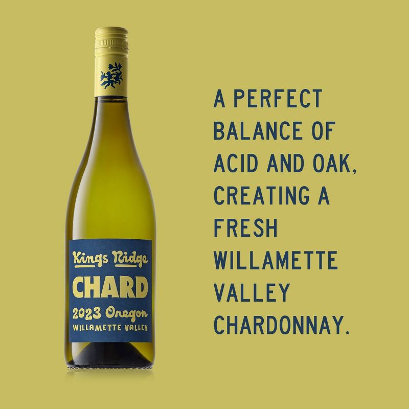 slide 2 of 4, Kings Ridge Chardonnay White Wine - 750ml Bottle, 750 ml